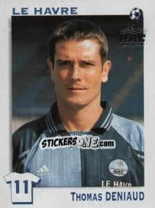 Sticker Thomas Deniaud - FOOT 1999-2000 n. 80 - Panini