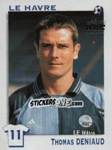 Sticker Thomas Deniaud - FOOT 1999-2000 - Panini