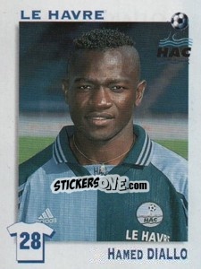 Figurina Hamed Diallo - FOOT 1999-2000 - Panini