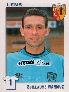 Sticker Guillaume Warmuz - FOOT 1999-2000 n. 88 - Panini