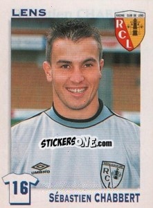 Sticker Sebastien Chabbert - FOOT 1999-2000 n. 89 - Panini