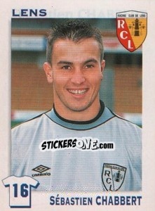 Sticker Sebastien Chabbert - FOOT 1999-2000 - Panini