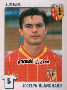 Sticker Jocelyn Blanchard - FOOT 1999-2000 - Panini