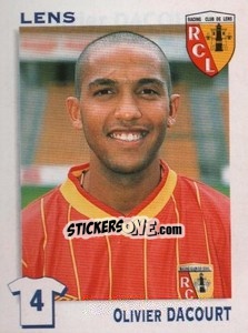 Sticker Olivier Dacourt - FOOT 1999-2000 n. 97 - Panini