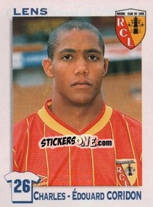 Cromo Charles-Edouard Coridon - FOOT 1999-2000 n. 98 - Panini