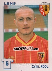 Sticker Cyril Rool - FOOT 1999-2000 - Panini