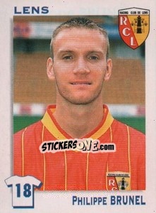 Sticker Philippe Brunel - FOOT 1999-2000 n. 101 - Panini