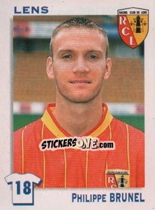 Sticker Philippe Brunel - FOOT 1999-2000 - Panini