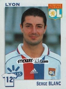 Sticker Serge Blanc - FOOT 1999-2000 n. 112 - Panini