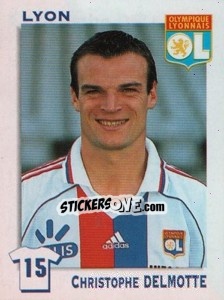 Sticker Christophe Delmotte - FOOT 1999-2000 - Panini