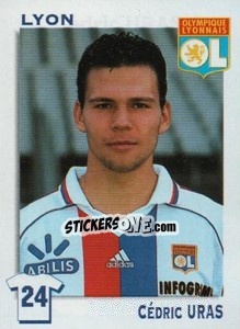 Figurina Cedric Uras - FOOT 1999-2000 n. 118 - Panini
