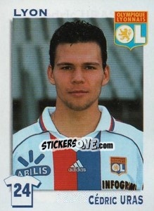 Cromo Cedric Uras - FOOT 1999-2000 - Panini