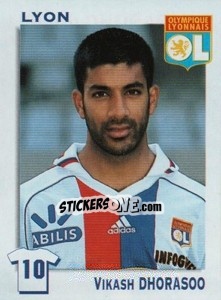 Sticker Vikash Dhorasoo - FOOT 1999-2000 n. 119 - Panini