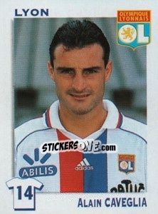 Sticker Alain Caveglia - FOOT 1999-2000 - Panini