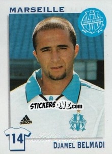 Sticker Djamel Belmadi - FOOT 1999-2000 - Panini