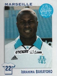 Figurina Ibrahima Bakayoko - FOOT 1999-2000 - Panini