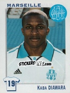 Sticker Kaba Diawara - FOOT 1999-2000 - Panini