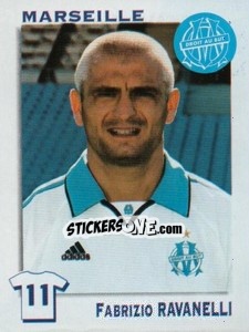 Figurina Fabrizio Ravanelli - FOOT 1999-2000 - Panini