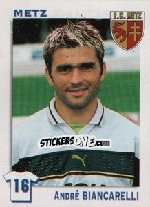 Cromo Andre Biancarelli - FOOT 1999-2000 n. 152 - Panini