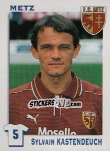 Sticker Sylvain Kastendeuch - FOOT 1999-2000 n. 154 - Panini