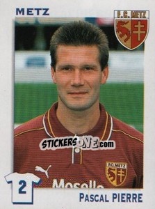 Sticker Pascal Pierre - FOOT 1999-2000 n. 155 - Panini