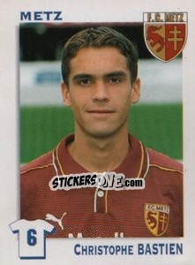 Sticker Christophe Bastien - FOOT 1999-2000 - Panini