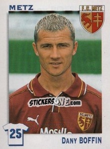 Figurina Dany Boffin - FOOT 1999-2000 n. 160 - Panini