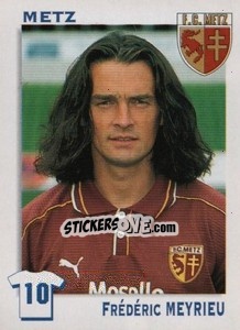 Sticker Frederic Meyrieu - FOOT 1999-2000 n. 161 - Panini