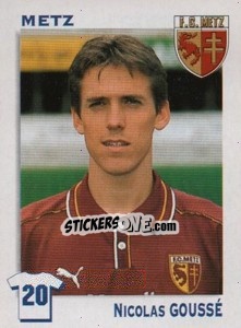 Sticker Nicolas Gousse - FOOT 1999-2000 n. 164 - Panini