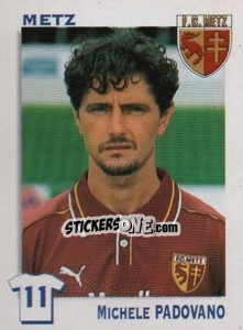 Sticker Michele Padovano - FOOT 1999-2000 n. 166 - Panini