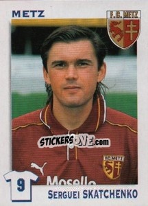 Cromo Sergei Skatchenko - FOOT 1999-2000 n. 167 - Panini