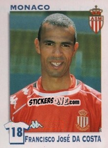 Sticker Francisco Da Costa - FOOT 1999-2000 n. 180 - Panini