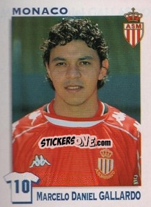 Sticker Marcelo Daniel Gallardo - FOOT 1999-2000 n. 181 - Panini