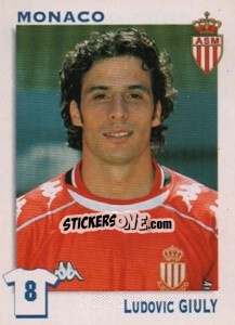 Sticker Ludovic Giuly - FOOT 1999-2000 n. 185 - Panini
