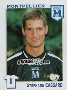 Sticker Stephane Cassard - FOOT 1999-2000 - Panini