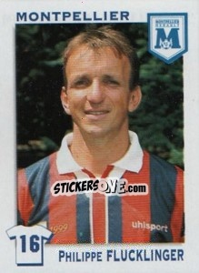 Sticker Philippe Flucklinger - FOOT 1999-2000 - Panini