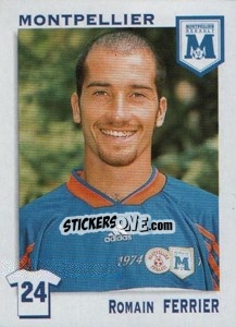 Figurina Romain Ferrier - FOOT 1999-2000 n. 197 - Panini