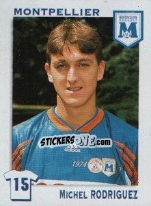 Figurina Michel Rodriguez - FOOT 1999-2000 - Panini