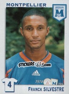 Sticker Franck Silvestre - FOOT 1999-2000 - Panini