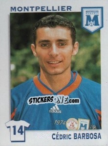 Sticker Cedric Barbosa - FOOT 1999-2000 n. 201 - Panini