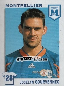 Sticker Jocelyn Gourvennec - FOOT 1999-2000 n. 202 - Panini