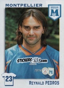 Sticker Reynald Pedros - FOOT 1999-2000 n. 204 - Panini