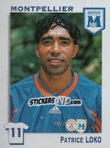 Sticker Patrice Loko - FOOT 1999-2000 n. 208 - Panini