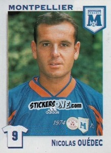 Sticker Nicolas Ouedec - FOOT 1999-2000 n. 210 - Panini