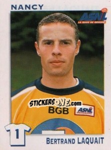 Cromo Bertrand Laquait - FOOT 1999-2000 n. 214 - Panini