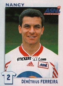 Sticker Demetrius Ferreira - FOOT 1999-2000 - Panini