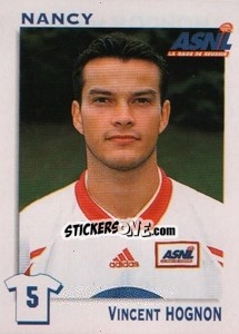 Sticker Vincent Hognon - FOOT 1999-2000 - Panini