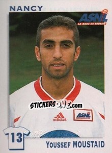 Sticker Youssef Moustaid - FOOT 1999-2000 - Panini