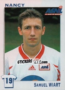Sticker Samuel Wiart - FOOT 1999-2000 n. 231 - Panini