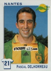 Sticker Pascal Delhommeau - FOOT 1999-2000 - Panini